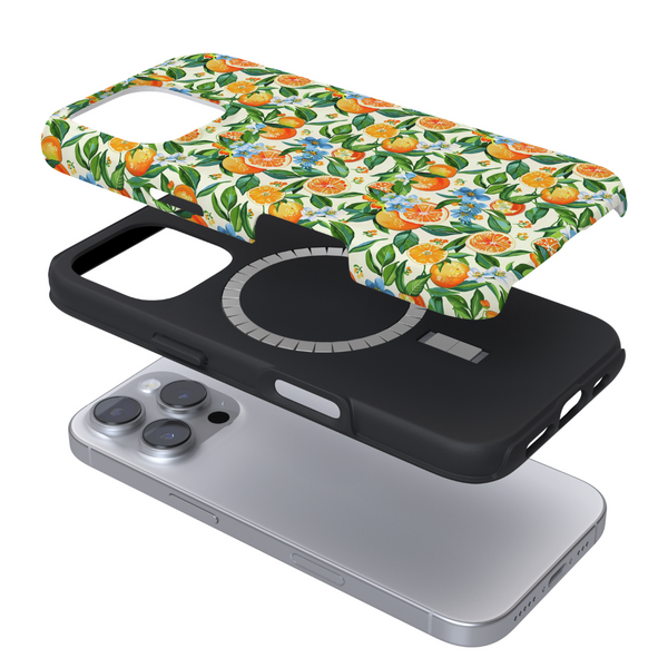 Tough MagSafe Phone Case - Orange Garden
