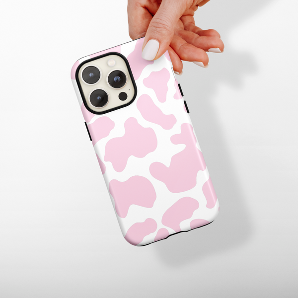 Tough MagSafe Phone Case - Pink Cow