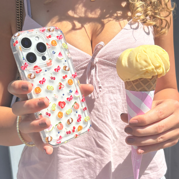Clear Phone Case - Tutti Fruiti