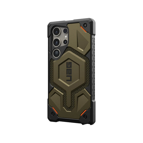UAG Monarch Pro Kevlar Phone Case Samsung Galaxy S24 Ultra - Kevlar Element Green
