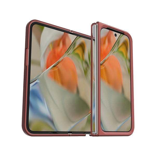 OtterBox Fold Case Thin Flex Series for Google Pixel 9 Pro - Red Clay - Red