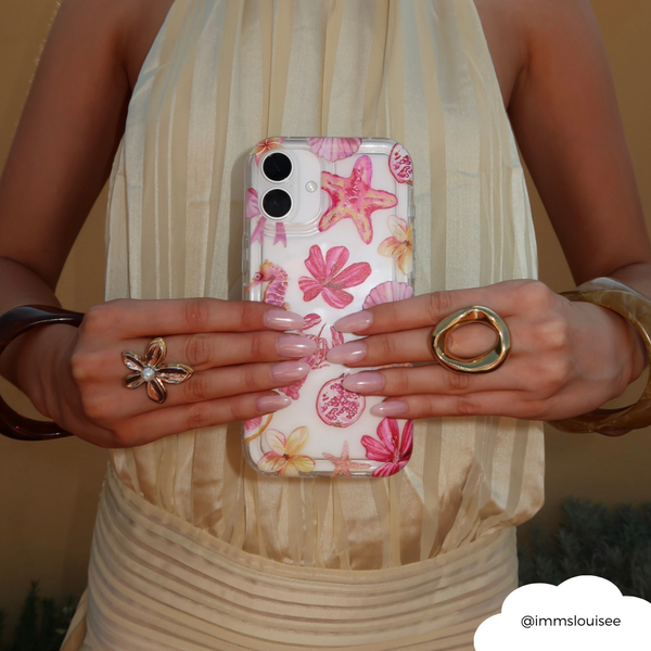 Clear Phone Case - Rose Coast