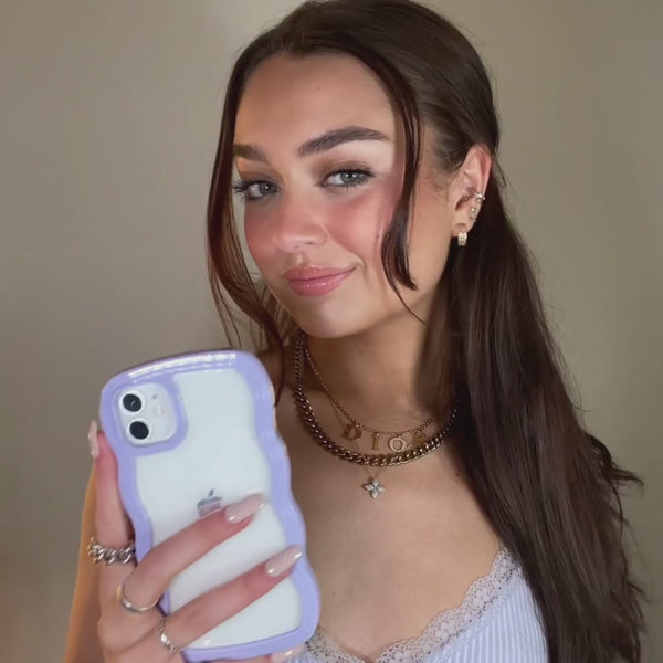 Curvy Phone Case - Lilac