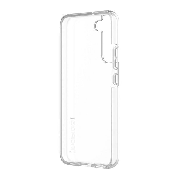 Incipio DualPro Classic+ for Samsung Galaxy S22+ - Clear with Clear & Alantic Blue Buttons - Clear