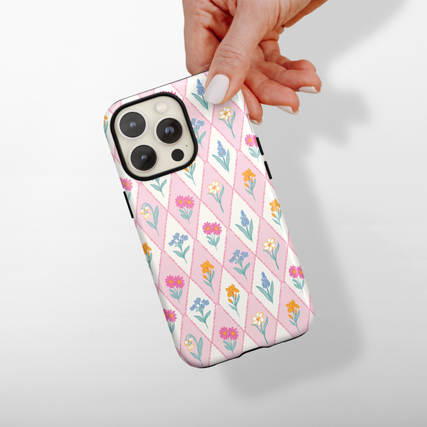 Tough MagSafe Phone Case - Spring Tiles