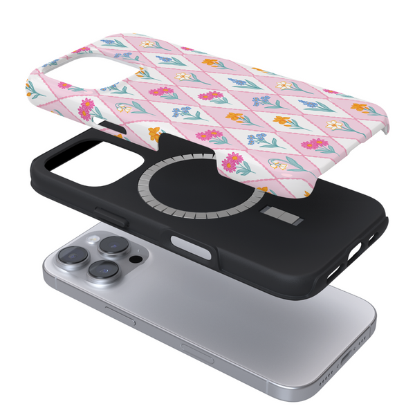 Tough MagSafe Phone Case - Spring Tiles