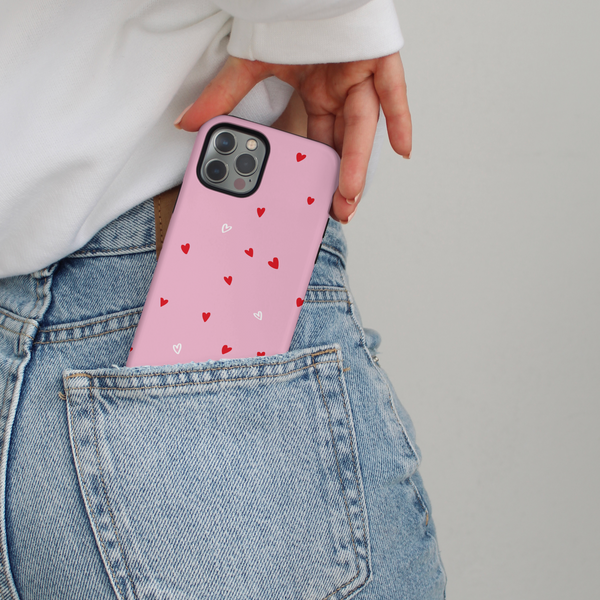 Tough MagSafe Phone Case - Cute Hearts