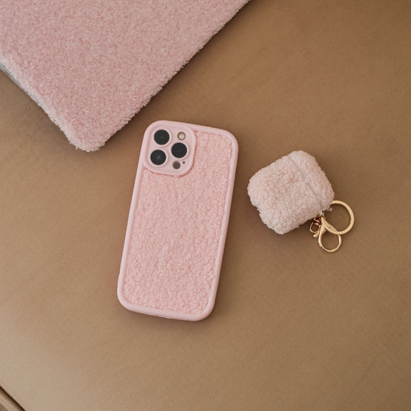 Cosy Teddy Phone Case - Pink