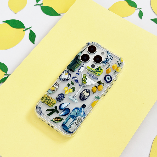 Clear Phone Case - Martini Coast