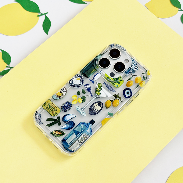 Clear Phone Case - Martini Coast