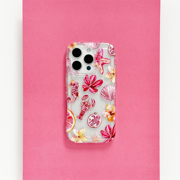 Clear Phone Case - Rose Coast