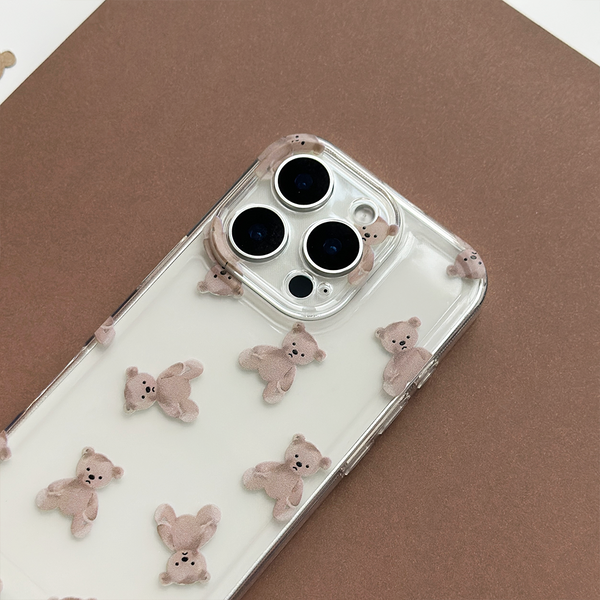 Clear Phone Case - Teddy