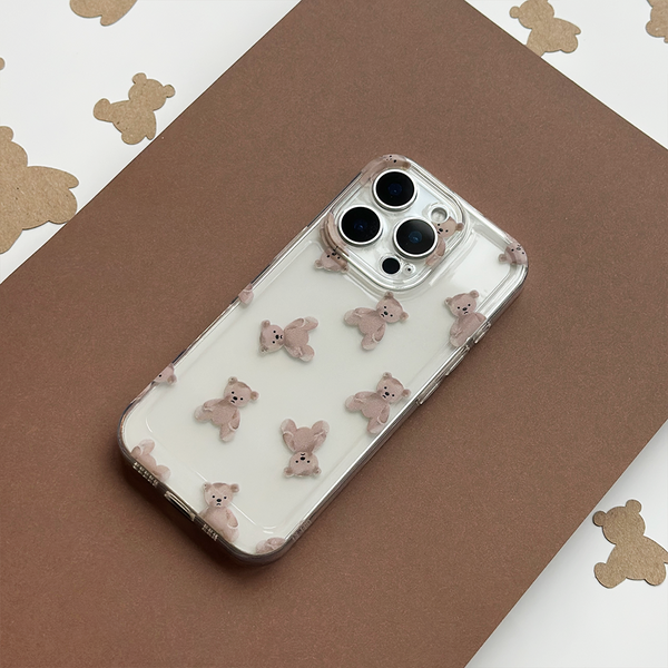 Clear Phone Case - Teddy