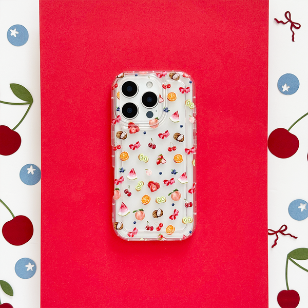 Clear Phone Case - Tutti Fruiti