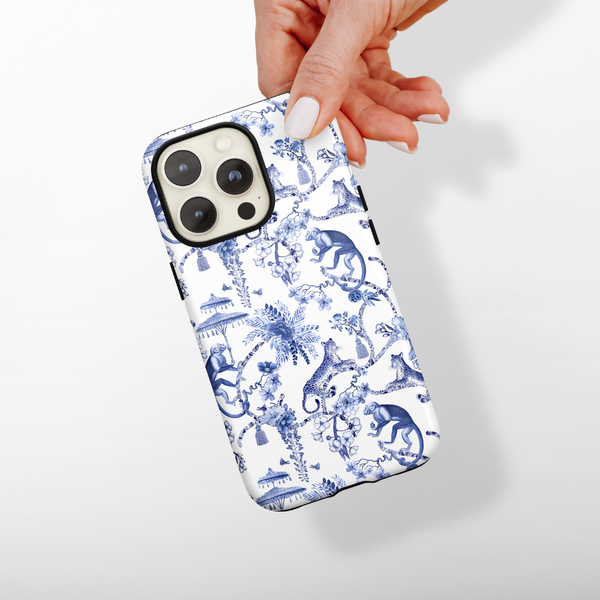 Tough MagSafe Phone Case - Toile de Jouy