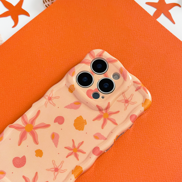 Wavy Phone Case - Peachy Beach