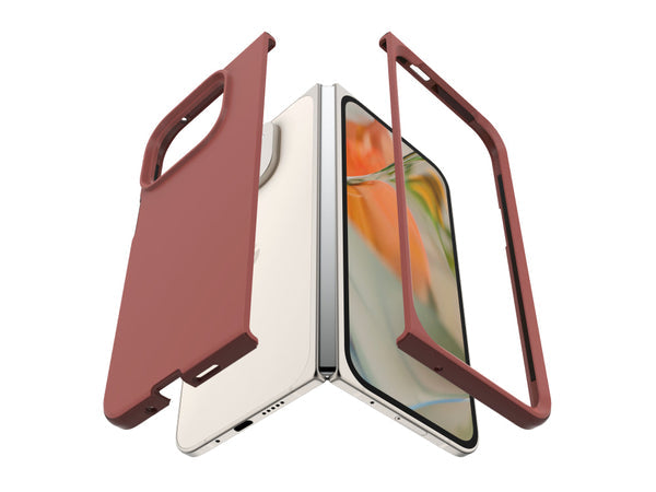 OtterBox Fold Case Thin Flex Series for Google Pixel 9 Pro - Red Clay - Red