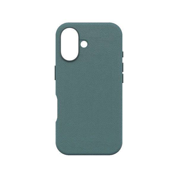 OtterBox Symmetry Cactus Leather Phone Case for iPhone 16 - Green - Green