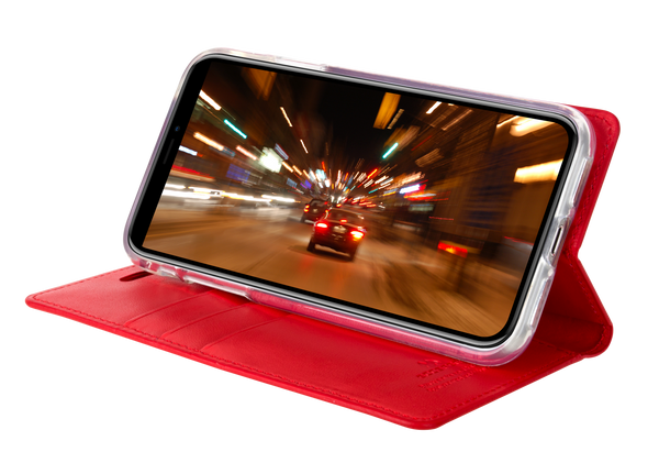 Goospery Bluemoon Flip Case for iPhone 13 Pro - Red