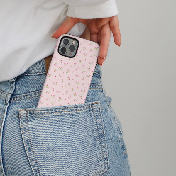 Tough MagSafe Phone Case - Ditsy Floral Pink