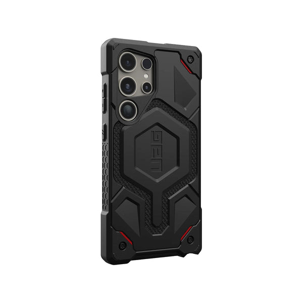 UAG Monarch Kevlar Phone Case for Samsung Galaxy S24 Ultra - Kevlar Black