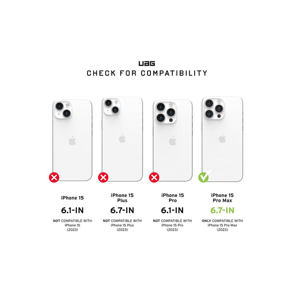 UAG Monarch Phone Case for iPhone 15 Pro Max
