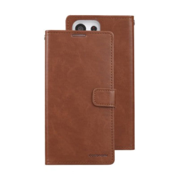 Goospery Bluemoon Diary for Samsung Galaxy S23 Ultra - Brown