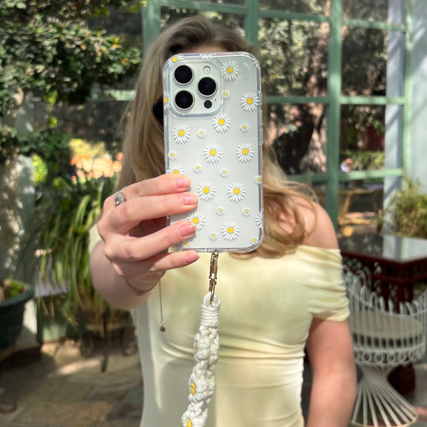Clear Phone Case - Daisy