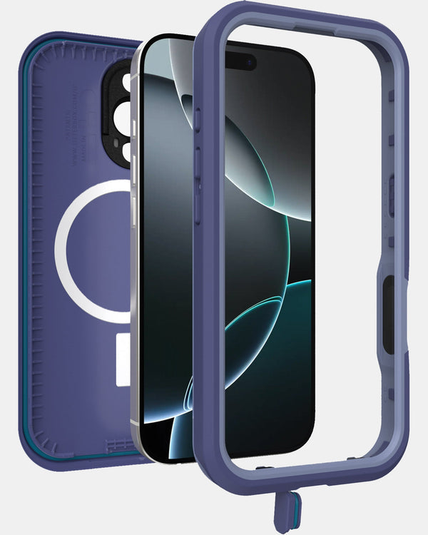 OtterBox Fre MagSafe Phone Case for iPhone 16 Pro - Purple - Purple