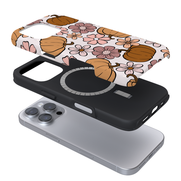Tough MagSafe Phone Case - Pumpkin Meadow