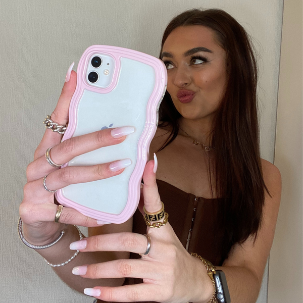 Curvy Phone Case - Pink