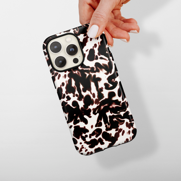 Tough MagSafe Phone Case - White Tort