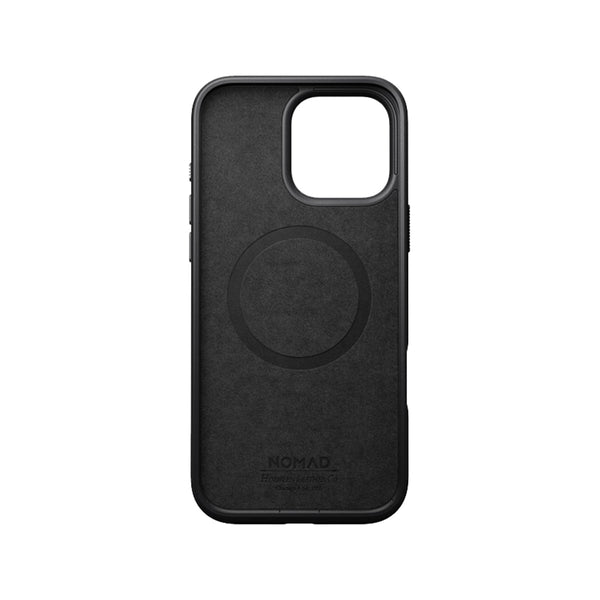 NOMAD Leather Phone Case for iPhone 16 Pro Max (Horween Black))