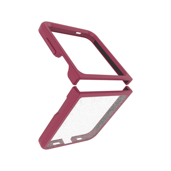 OtterBox Thin Flex Phone Case for Galaxy Z Flip 6 (Berry Bliss Red)