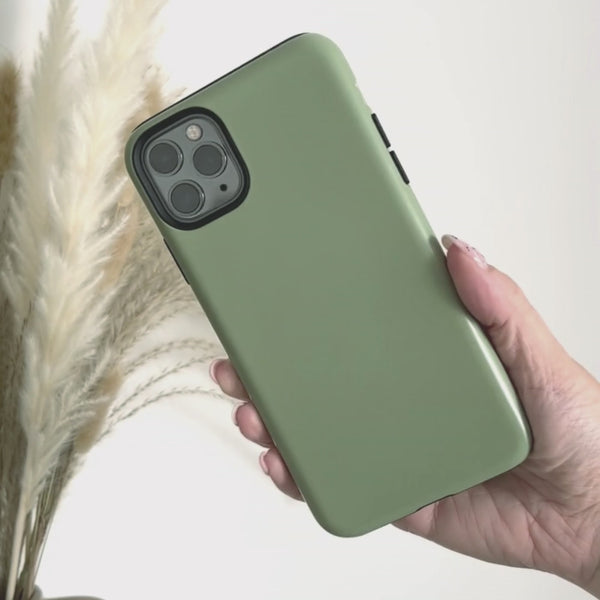 Tough Phone Case - NAKD Olive
