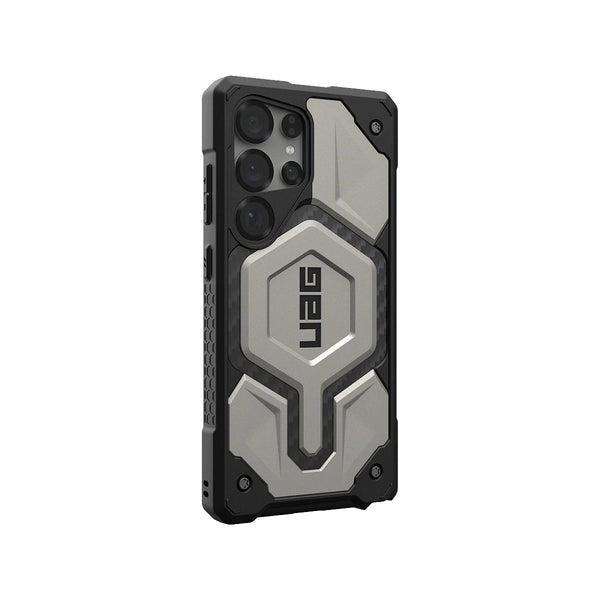 UAG Monarch Pro Phone Case for Samsung Galaxy S25 Ultra (Titanium)