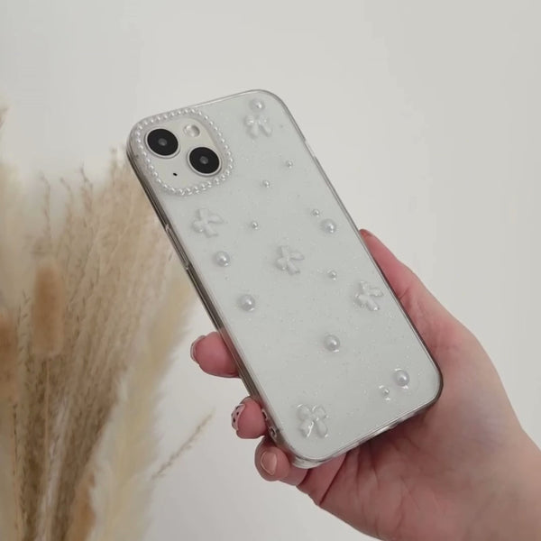 Mini White Bows Phone Case