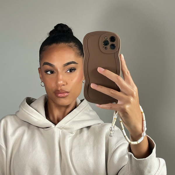 NAKD Curvy Phone Case - Coffee