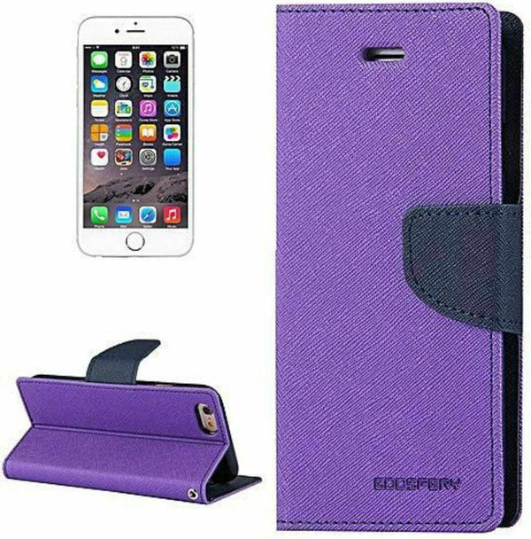 Goospery Fancy Diary for iPhone 11 Pro Max - Purple/Navy