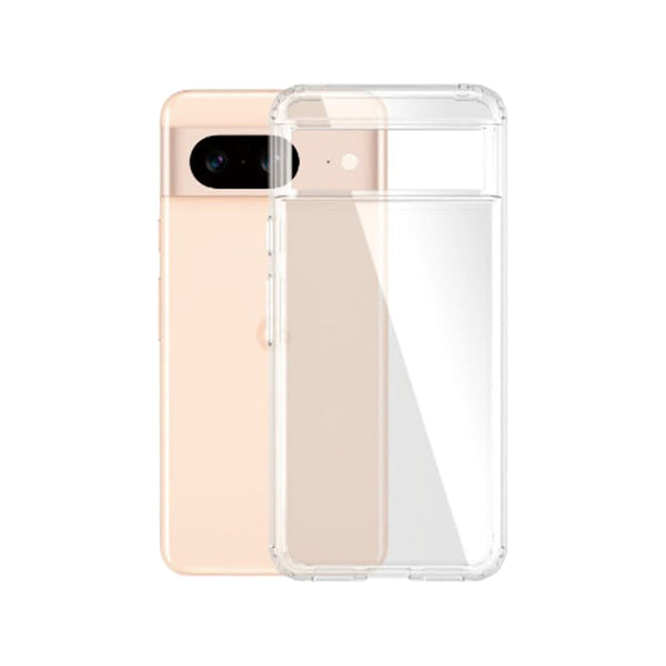 PanzerGlass Hardcase Phone Case For Google Pixel 8 (Clear)