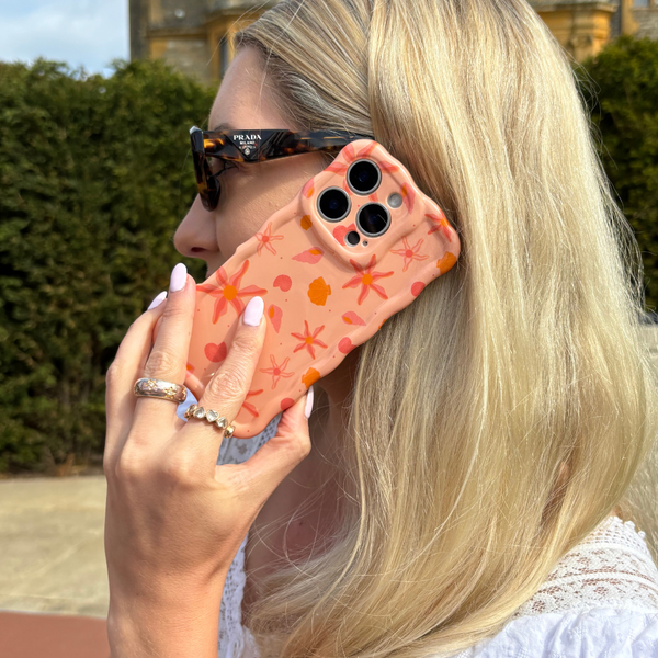 Wavy Phone Case - Peachy Beach