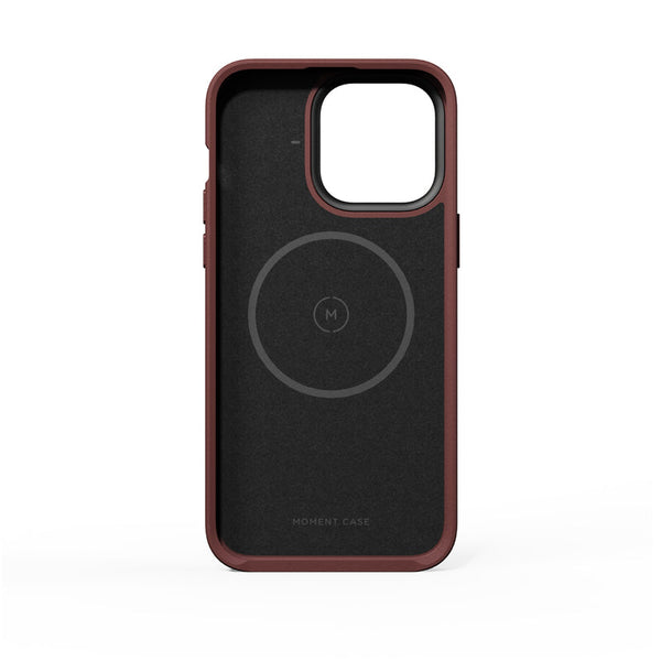 Moment Case with MagSafe for iPhone 15 Pro Max (Red Clay)