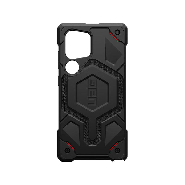 UAG Monarch Kevlar Phone Case for Samsung Galaxy S24 Ultra - Kevlar Black