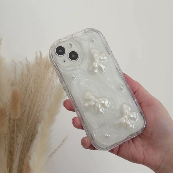 Pearls & Bows Phone Case