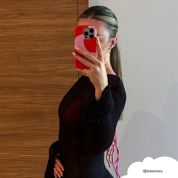 Tough Phone Case - Abstract Pink & Red