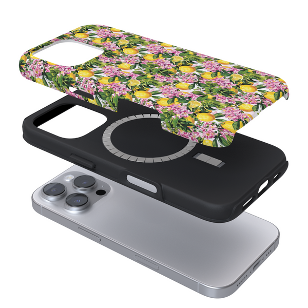 Tough MagSafe Phone Case - Floral Lemon