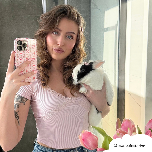 Tough Phone Case - Bow-tiful Bunny