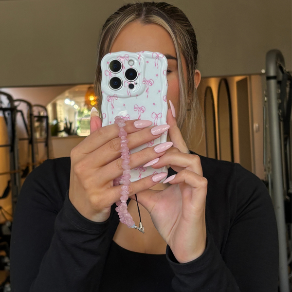 Wavy Phone Case - Dainty Bows