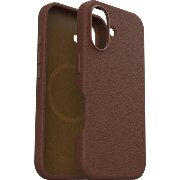OtterBox Symmetry Cactus Phone Case for iPhone 16 - Rich Adobe - Brown