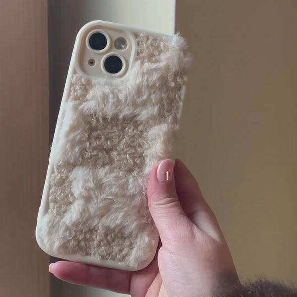 Cosy Teddy Phone Case - Vanilla Biscuit